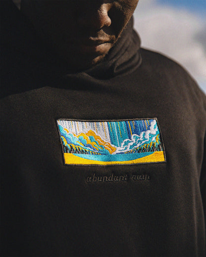 Abundant Rain - Premium Pullover Hoodie (Black)